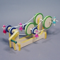 Thumbnail of Flying Pulleys: energy transfer project